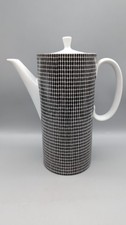 Thomas Porzellan Kaffeekanne Serie Medaillon Onyx Hans Theo Baumann Design