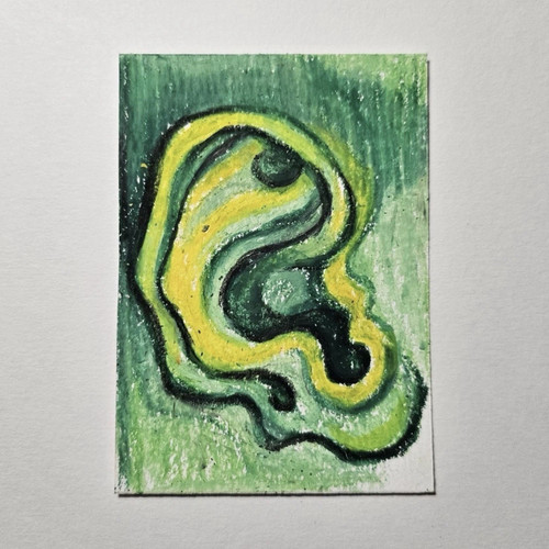 Original painting aceo - original,