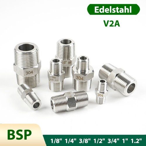 Edelstahl v2a gewindefitting - v2a,