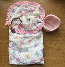 Puppen Schlafsack Nachttopf