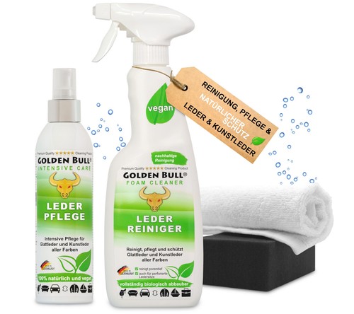 Lederreiniger lederpflege set - lederreiniger,