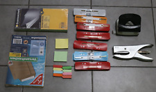 Büro Set Bestehend aus Locher, Leitz Tacker, Briefumschläge, Trenstreifen....