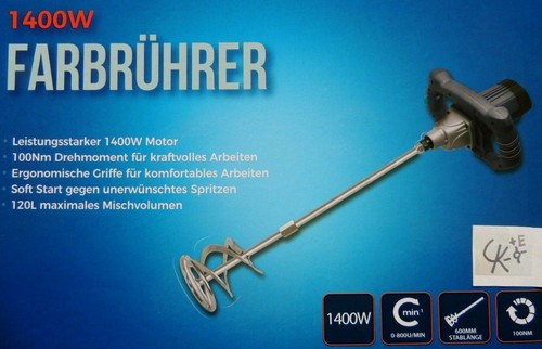 Farbrührer 1400w - farbrührer,