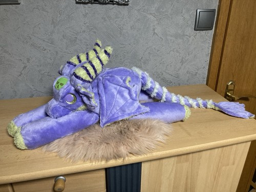 Dragon plush handmade plushie - plush,