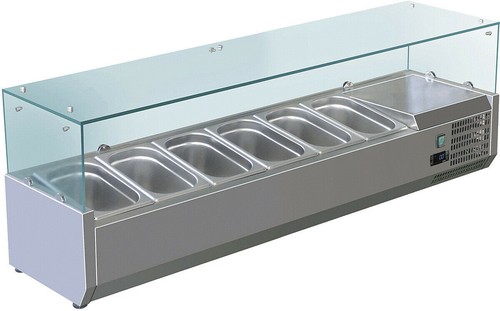 Gastro kühlaufsatzvitrine x - gastro,