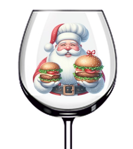12x bunte weihnachten santa - 12x,