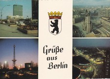 Schöne  AK Berlin - Mehrbild - Europa-Center - Kurfürstendamm - Gedächtniskirche