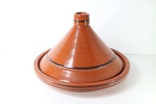 Marokkanische Tajine – Terrakotta Schmortopf mit Deckel – Ø ca. 30 cm – gebrauch