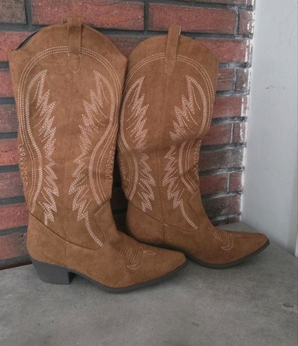 Damen cowboystiefel kniehoch - damen,