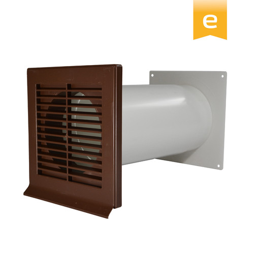 Easytec mauerkasten braun - mauerkasten,