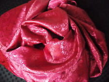 Deko Stoff Jacquard Batist Brokat glänzend magenta 150cm x 600cm