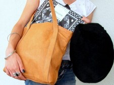 Ledertasche Naturgegerbt