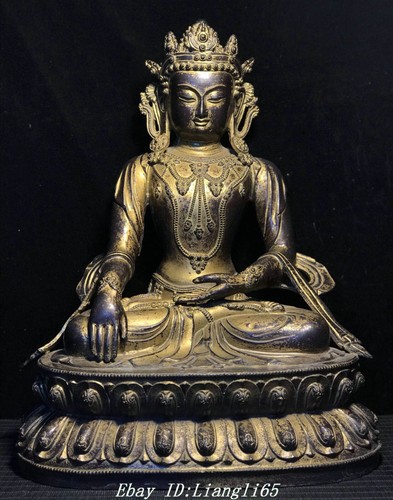 Old tibet purple bronze gold - tibet,
