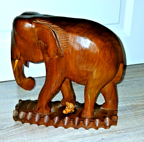 Großer alter elefant - alter, aus