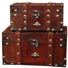 Vintage Schatztruhe mit