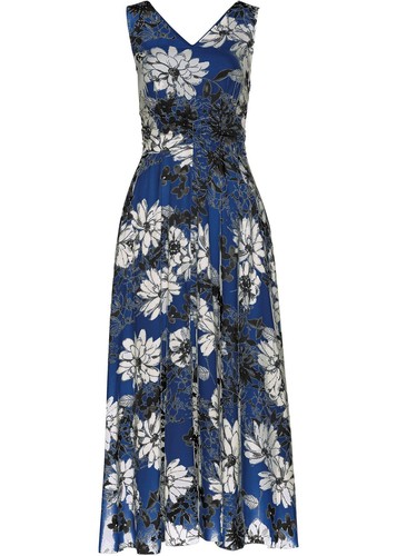 Maxi kleid mit raffiniertem - mit,