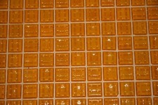 1 qm 2x2 ORANGE Glasmosaik 10