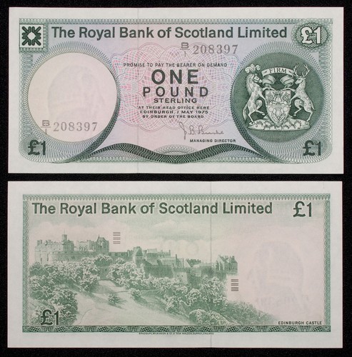 Royal bank scotland - of, £1