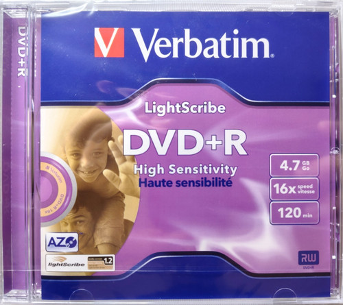 Verbatim lightscribe dvd - verbatim,