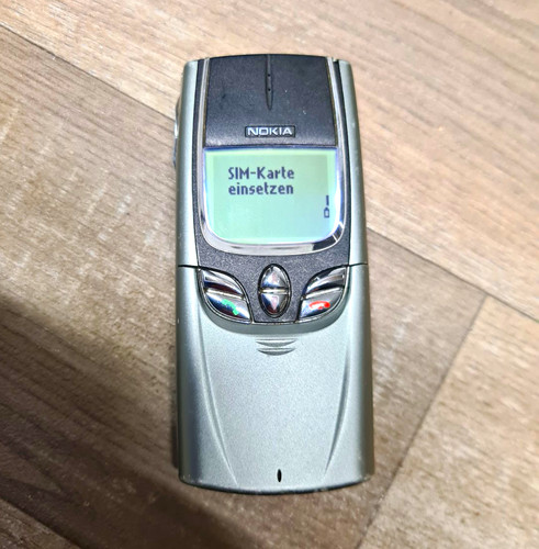 Nokia 8890 slider handy silber - slider,