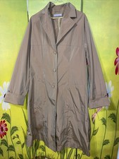 Total schöner ELEGANTER NEUER Mantel LAGENLOOK René Lezard 44 46