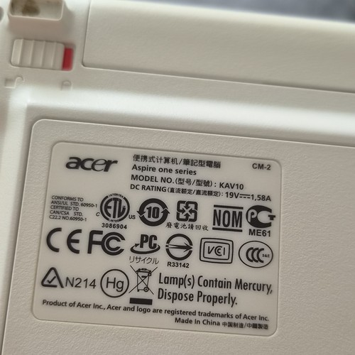 Acer aspire one kav10 - acer,