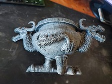 Aschenbecher Drachenmotiv Gothic , groß