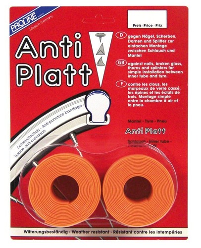 Einlegeband anti platt orange - einlegeband,