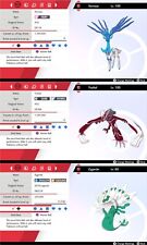Ultra Shiny 6IV Event Xerneas, Yveltal, Zygarde Pokémon Schwert/Schild Home