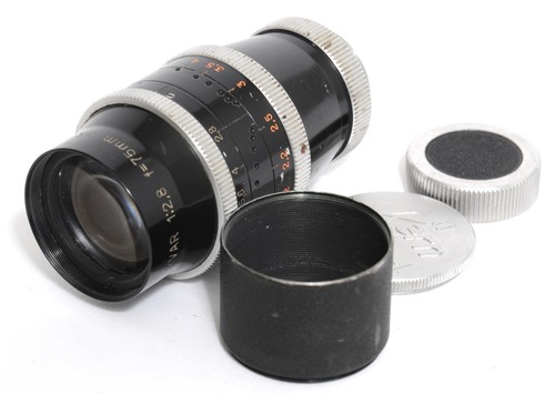 Kern paillard yvar - kern, 2.8/75mm