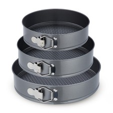 Springform set Tortenbackformen rund Antihaft Tortenform Set Backformen Set