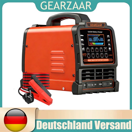 Orange batterieladegerät 12v - orange,