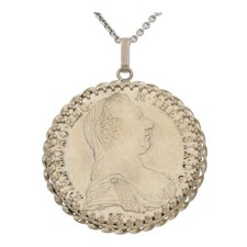 M.Theresia Münzanhänger echt