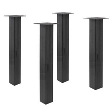 4er Set Tischbeine 80/80