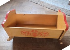 Puppenwiege Haba mit Matratze