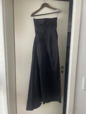 Designer Abendkleid Talbot Runhof  Pret Schulterfrei in schwarz lang 40
