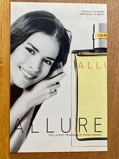 Chanel Allure Parfum Fragrance Original 1997 Vintage Advert Werbung Reklame