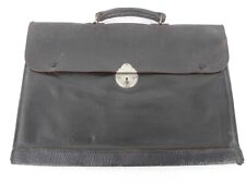 King George VI. Aktentasche Krone Monogramm briefcase document case King Charles