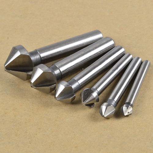 6pcs kegelsenker satz hss - 6pcs,
