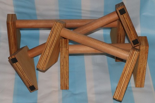 Parallettes aus holz - parallettes,