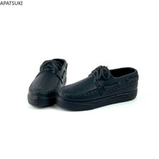 Schwarze Mode Schuhe für Ken Junge Puppe Turnschuhe flache Schuhe 1/6 Zubehör