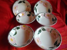 6x Villeroy & Boch Wildrose Salatschüssel Kompottschüssel Ø 16 cm