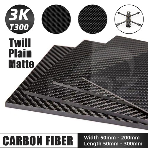 Matt carbon platte - carbon, cfk