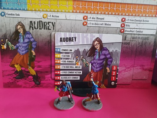 Zombicide survivor audrey - zombicide, 1st