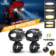 2X LED Motorrad