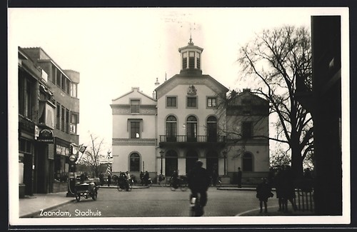 Zaandam stadhuis esso - zaandam,, stadhuis,