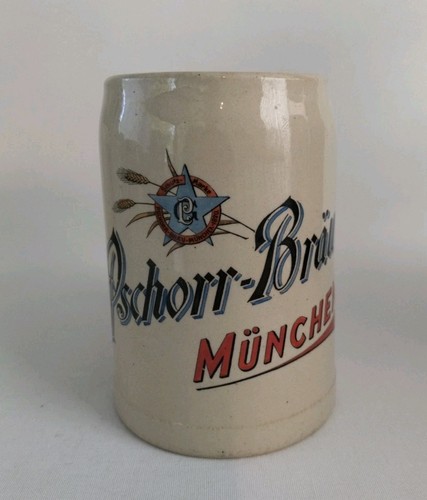 Uralter bierkrug pschorr bräu - uralter,