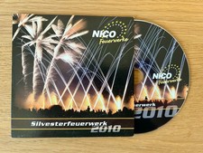 Nico Feuerwerk CD DVD Silvesterfeuerwerk 2010 Katalog Vorführung Silvester Pyro