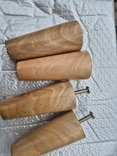 1 von 20 Möbelfüß Schrankbeine Sofafuß Tischbein Ersatzbeine Massivholz M5