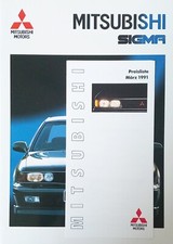 Mitsubishi Sigma + Preisliste